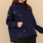 سوییشرت دورس سه نخ سرمه‌ای