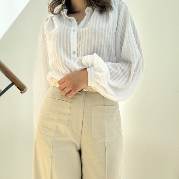 شومیز آسمان سفید - Image 2